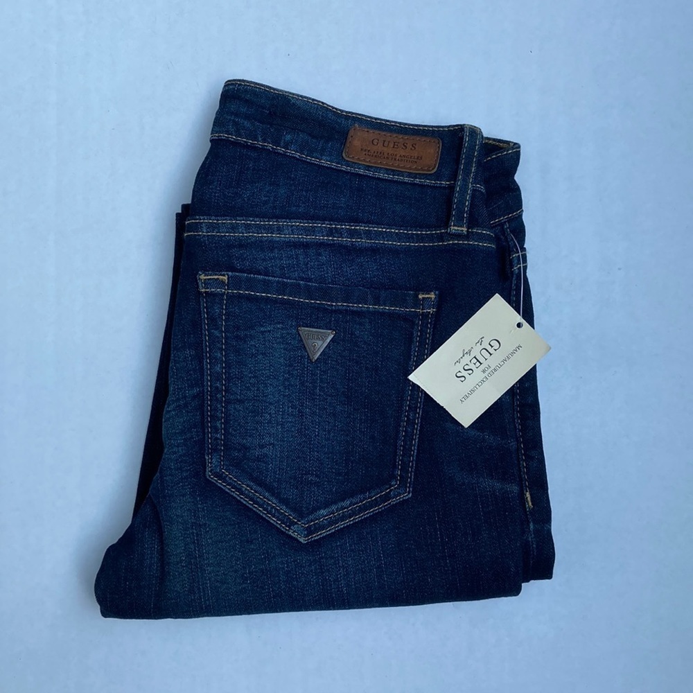 New GUESS Power Curvy Mid Skinny Jean SZ 25S